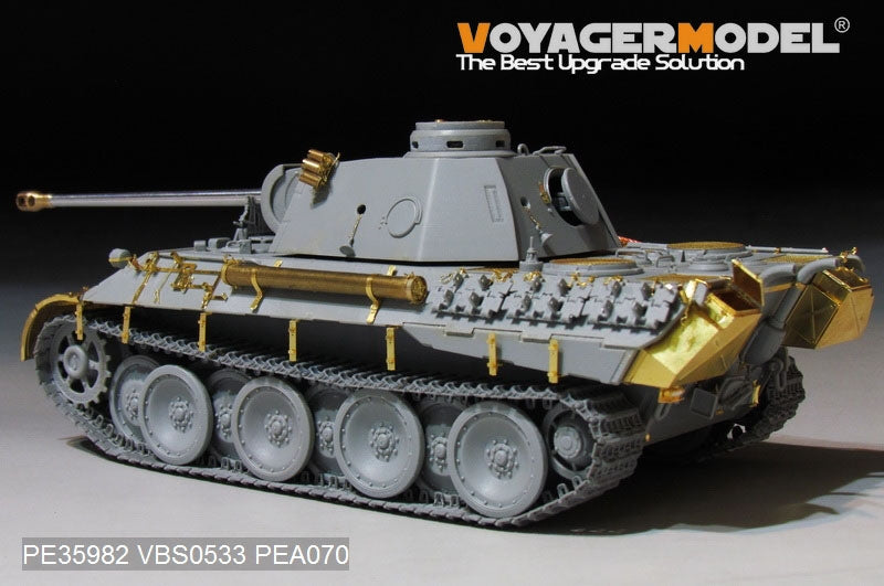 Voyager Model PE35982 WWII German Panther D Tank Early version Basic For TAKOM 2103 1/35 – Bild 2