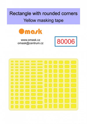 Omask X8002 Universal set 2 - yellow mask (80003, 80004, 80005, 80006, 80009) – Bild 4