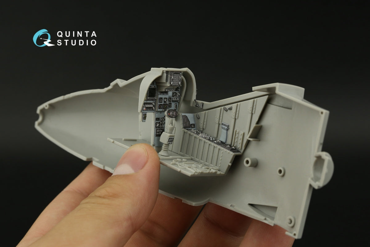 Quinta Studio QD32193 AV-8B Harrier II early 3D-Printed &amp;amp; coloured Interior on decal paper (Trumpeter) 1/32 – immagine 9