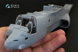 Quinta Studio QD48182 MV-22 Osprey 3D-Printed &amp;amp; coloured Interior on decal paper (for HobbyBoss kit) 1/48 – immagine 6