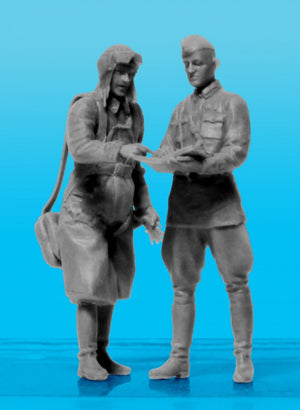 ICM 32102 VVS RKKA Pilots 1939-1942 3 figures 1/32 – image 3