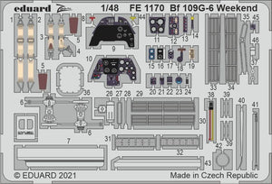 Eduard FE1170 Bf 109G-6 Weekend EDUARD 1/48