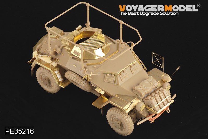 Voyager Model PE35216 WWII German Sd.Kfz.223 for TAMIYA 35268 1/35 – immagine 3