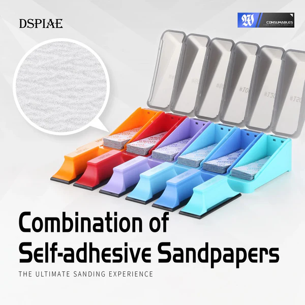 DSPIAE XSP-280 Self-Adhesive Sandpaper #280 (30 pcs)