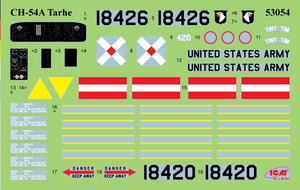 ICM 53054 Sikorsky CH-54A Tarhe US heavy helicopter 1/35 – Bild 31