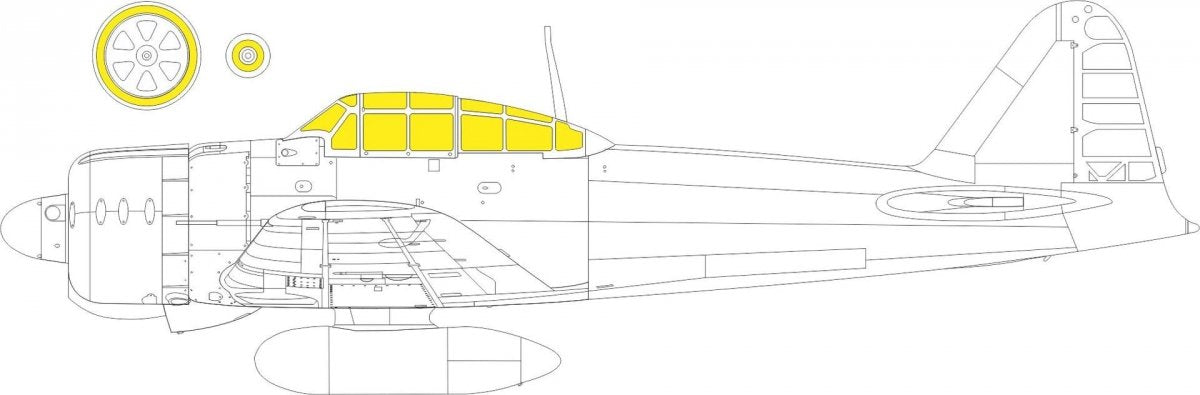Eduard 644208 A6M2-N Rufe LööKplus EDUARD 1/48 – Bild 9