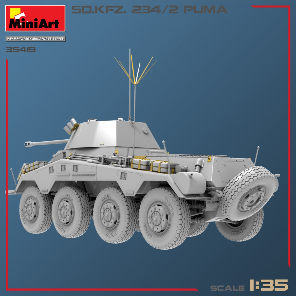 MiniArt 35419 SD.KFZ.234/2 PUMA 1/35 – Bild 13