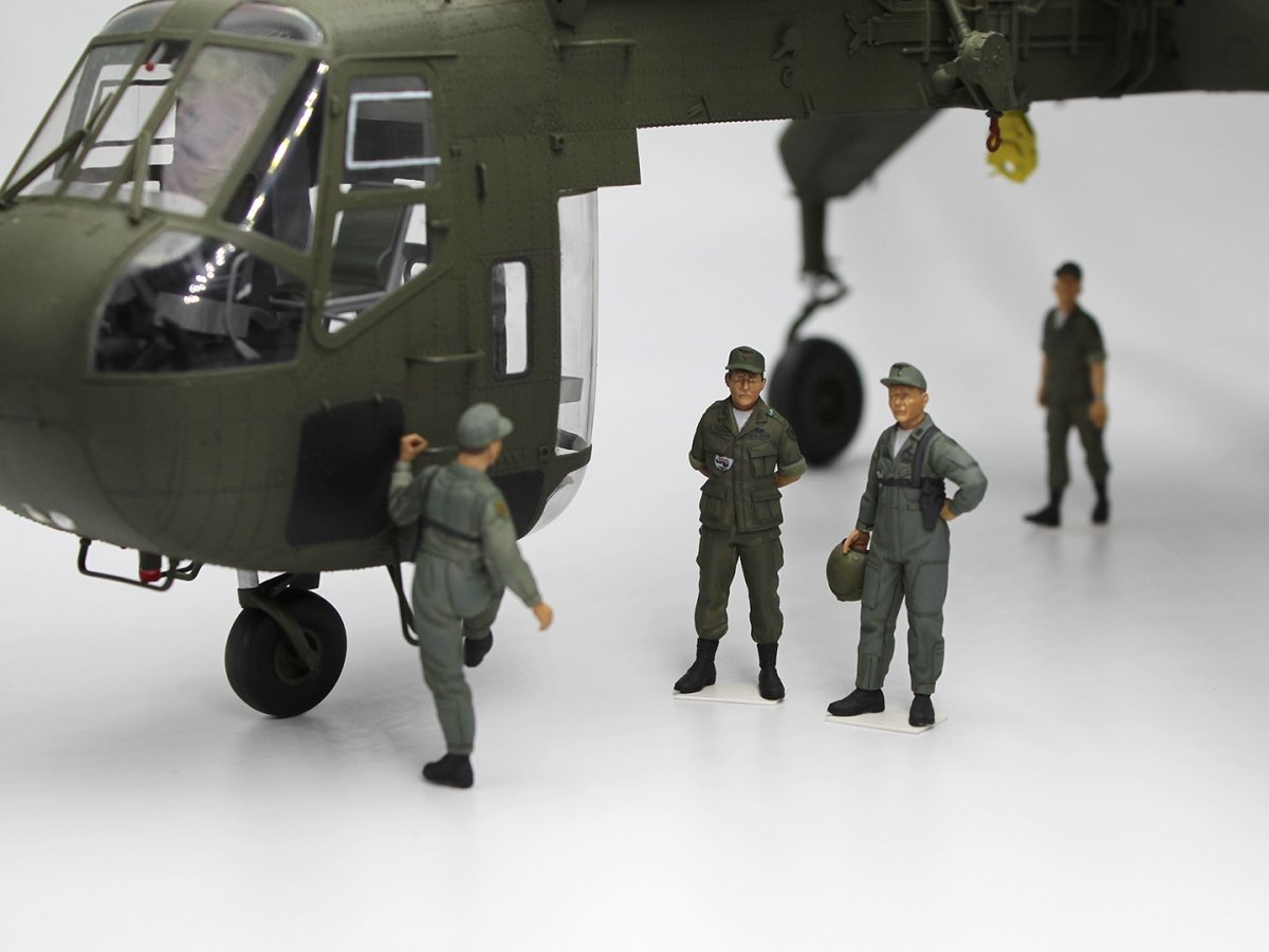ICM 53101 US Helicopter Pilots (1960s-1970s) 1/35 – zdjęcie 11