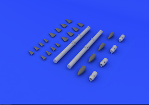 Eduard 648084 AIM-120A/ B AMRAAM (2pcs) 1/48 – zdjęcie 3