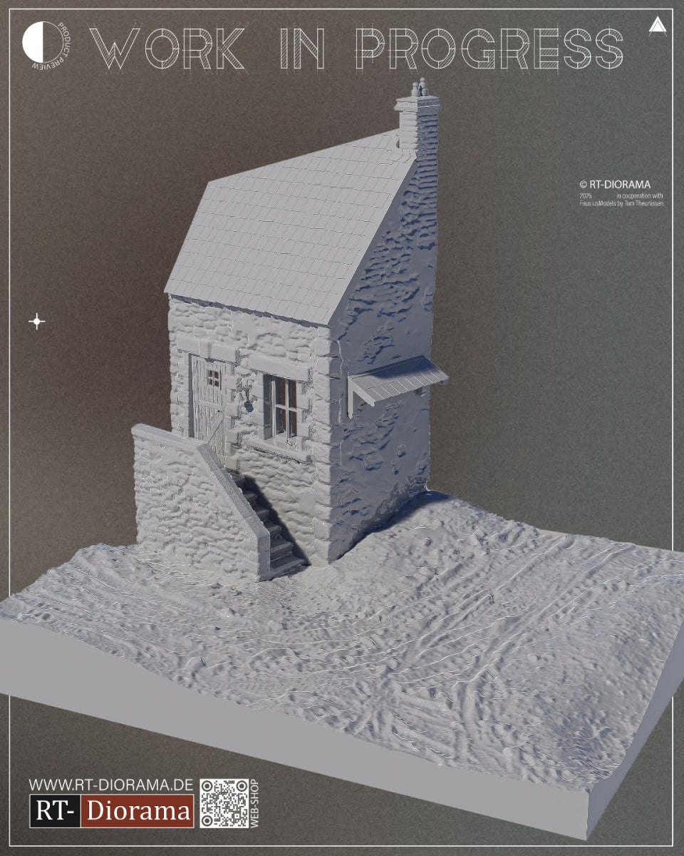 RT-Diorama 35064 “Ardennes Forest” - Diorama Base 1/35
