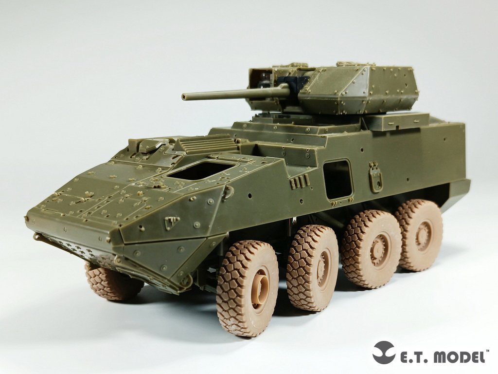 E.T. Model P35-112 US ARMY M1296 &amp;quot;Dragoon&amp;quot; ICV Weighted Road Wheels (3D Printed) For AFV Club Kit 1/35 – Bild 6