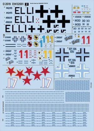 Das Werk DW32001 Junkers Ju EF-126 Elli / EF-127 Walli 1/32 – Bild 2