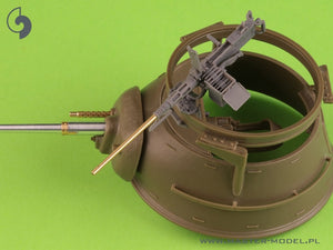 Master GM-35-073 Browning M2HB .50 cal (12,7mm) - do montażu na pierścieniu M49 (karetka D40721 / kołyska D40733 / skrzynka D40731 lub D90078) 1/35 – Bild 6