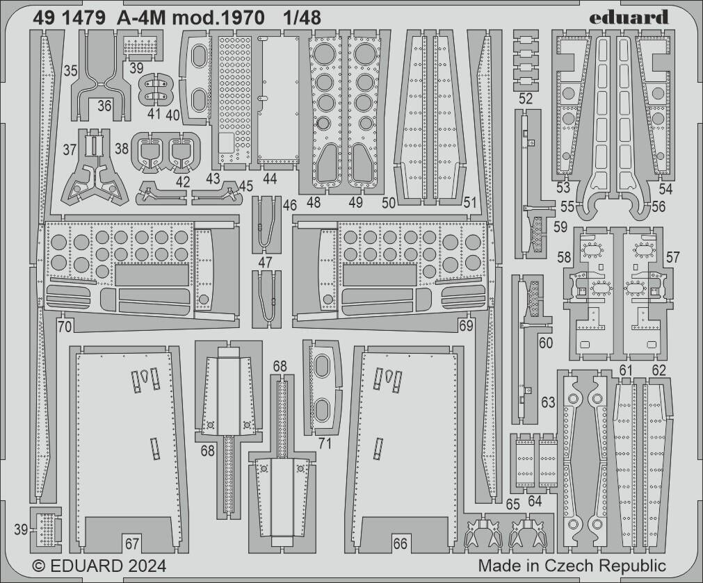 Eduard 491479 A-4M mod. 1970 MAGIC FACTORY 1/48