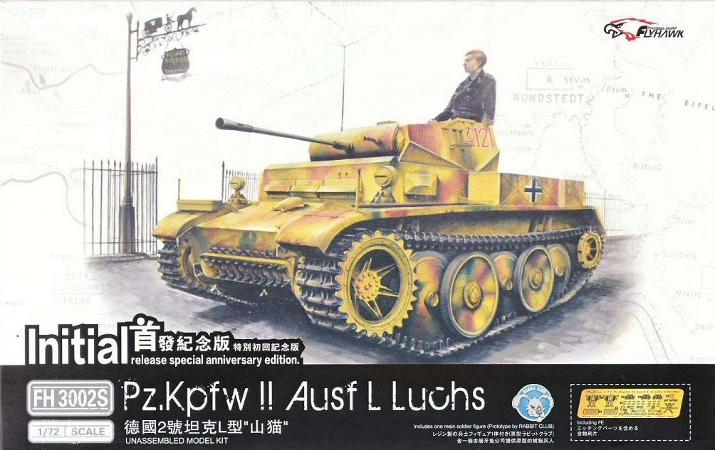Flyhawk FH3002S Pz.Kpfw II Ausf L Luchs 1/72