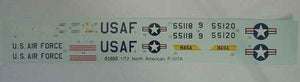 Trumpeter 01605 North American F-107A Ultra Sabre 1/72 – imagen 2