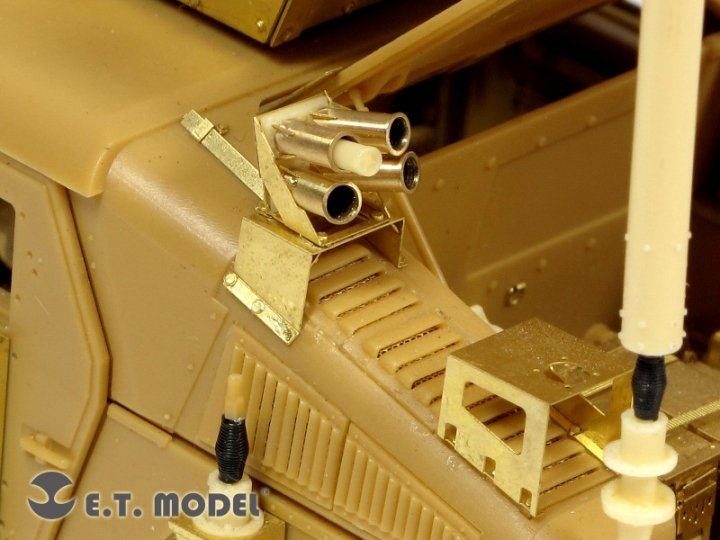 ET Model E35-077 US ARMY M1114 HUMVEE Smoke Discharger (For BRONCO Kit) (1/35) – image 4