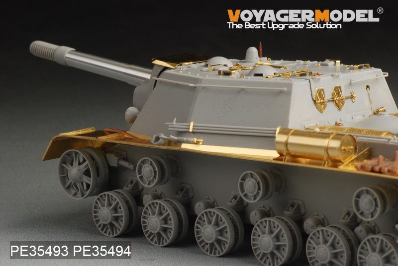 Maquette Voyager PE35493, SU-152 soviétique de la Seconde Guerre mondiale (version de base, fin de production) pour TRUMPETER 05568, échelle 1/35 – image 7