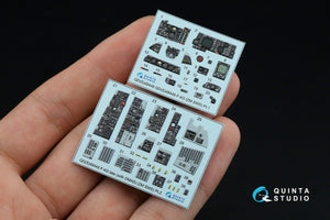 Quinta Studio QD+48449 F-4G late 3D-Printed &amp;amp; coloured Interior on decal paper (Zoukei Mura SWS) (with 3D-printed resin parts) 1/48 – imagen 4