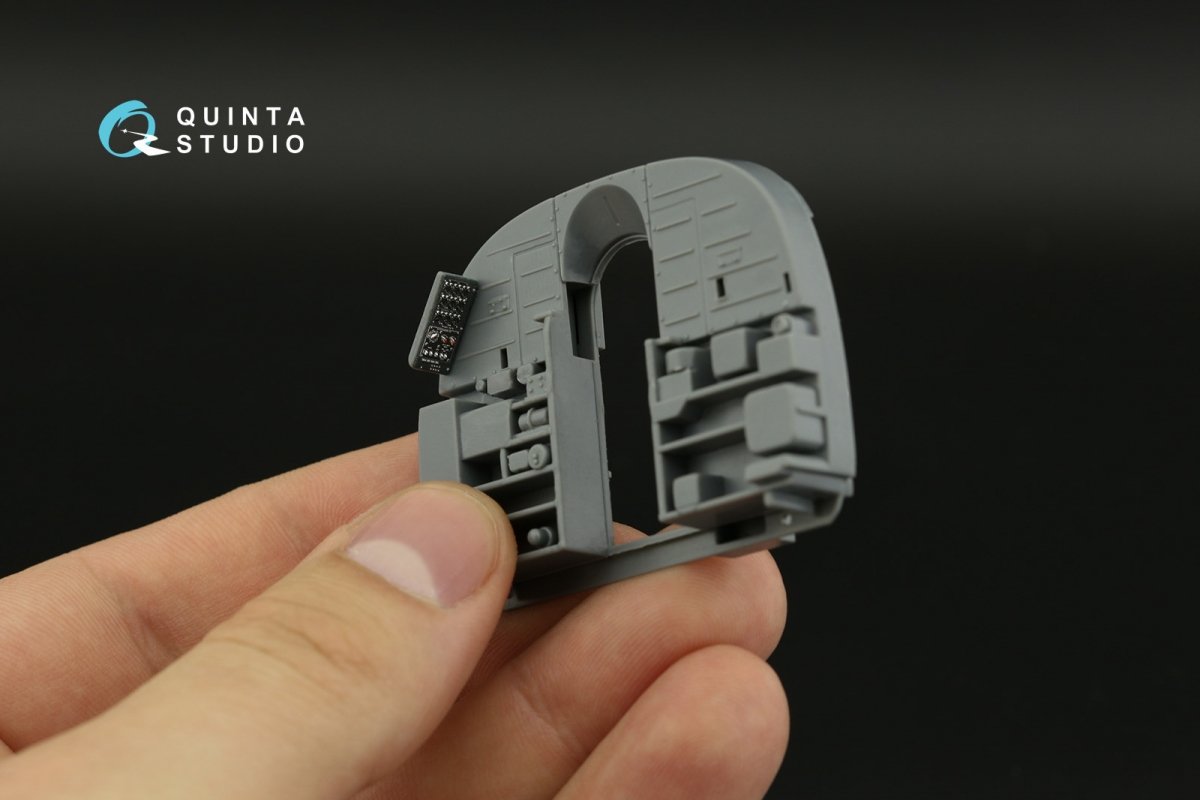 Quinta Studio QDS-48381 Mi-17 3D-Printed &amp;amp; coloured Interior on decal paper (AMK) (Small version) 1/48 – immagine 8