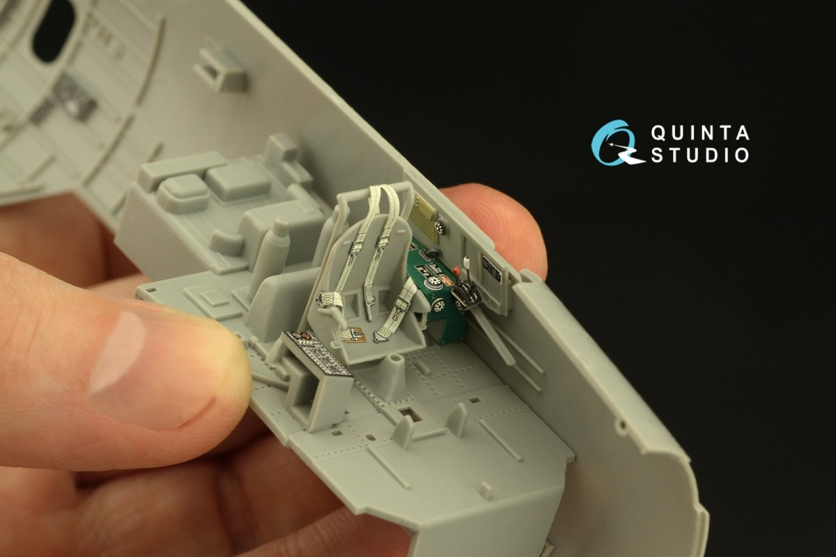 Quinta Studio QD48351 TBF-1C 3D-Printed &amp;amp; coloured Interior on decal paper (Hobby Boss) 1/48 – Bild 11