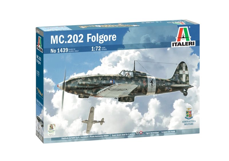 Italeri 1439 MC.202 Folgore 1/72 – immagine 2