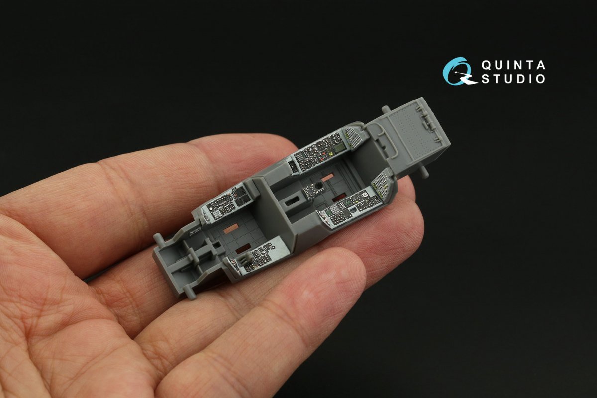 Quinta Studio QD72061 F-14B 3D-Printed &amp;amp; coloured Interior on decal paper (GWH) 1/72 – imagen 10