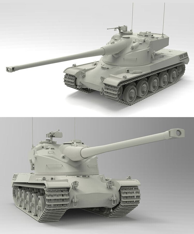 Amusing Hobby 35A049 France AMX-50B Heavy Tank 1/35 – Bild 3