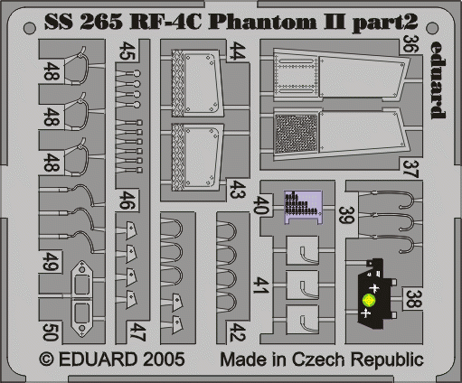 Eduard SS265 RF-4C 1/72 HASEGAWA – immagine 2