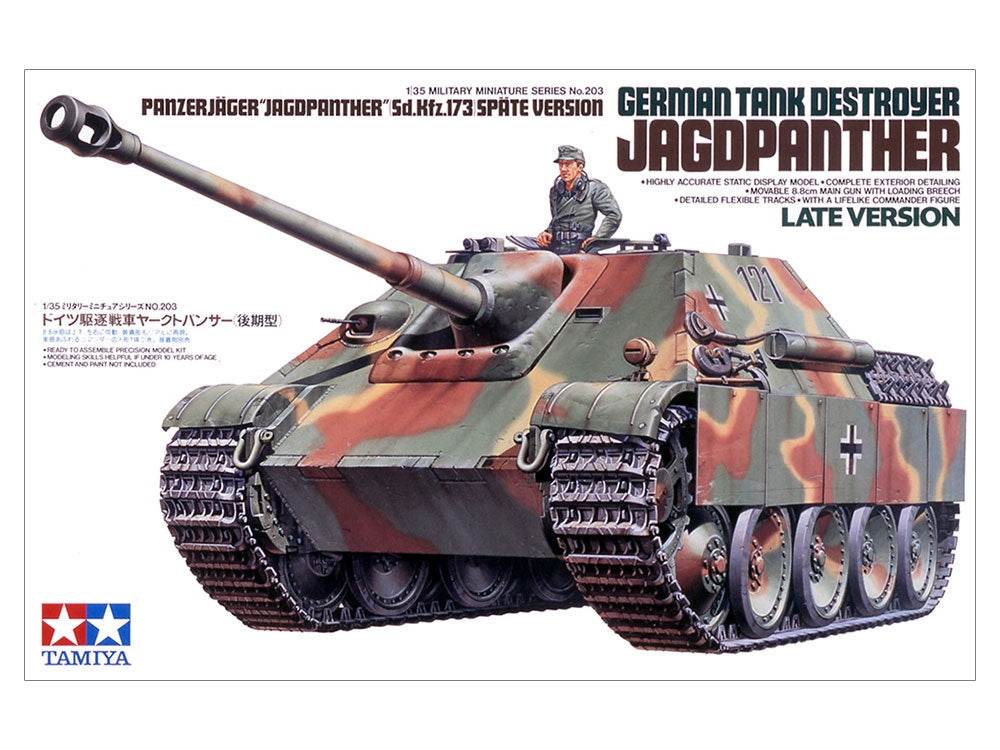 Tamiya 35203 German Tank Destroyer Jagdpanther Late Version 1/35 – zdjęcie 2