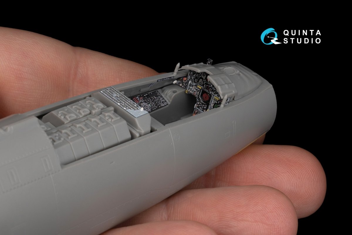 Quinta Studio QD48226 CF-104 Late 3D-Printed &amp;amp; coloured Interior on decal paper ( Kinetic ) 1/48 – immagine 5