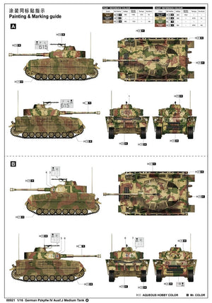 Trumpeter 00921 German Pzkpfw IV Ausf.J Medium 1/16 – Bild 23