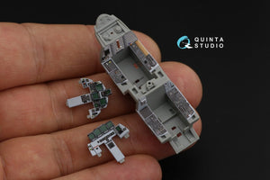 Quinta Studio QD72034 F-15E 3D-Printed &amp;amp; coloured Interior on decal paper (GWH) 1/72 – Bild 2