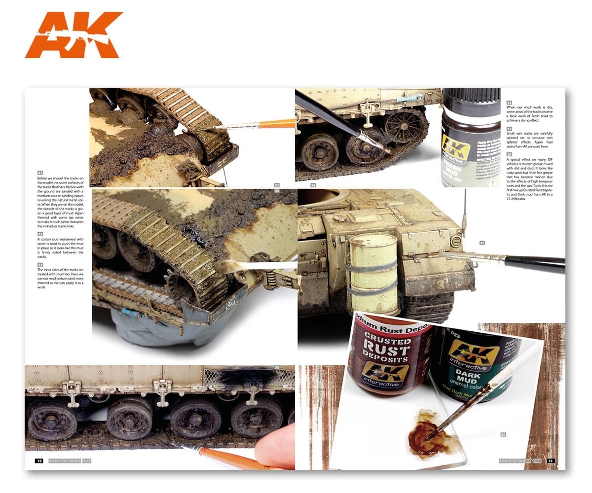 AK Interactive AK253 MUD (RUST &amp;amp; DUST SERIES VOL.1) (English) – Bild 5