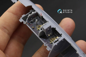 Quinta Studio QD48163 Me 262B-1a/U1 3D-Printed &amp;amp; coloured Interior on decal paper (for HobbyBoss kit) 1/48 – imagen 3