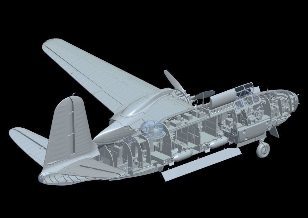 HK Models 01E039 A-20G Havoc over Europe 1/32 – immagine 8