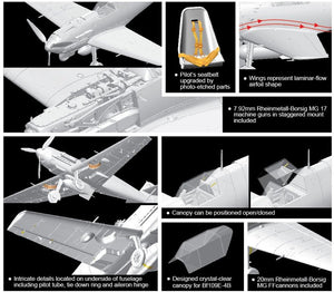 Dragon 3225 Bf-109E-4/B 1/32 – imagen 3