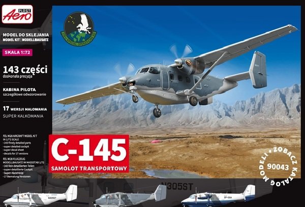 Aeroplast 90043 C-145 Transport Plane (1/72)