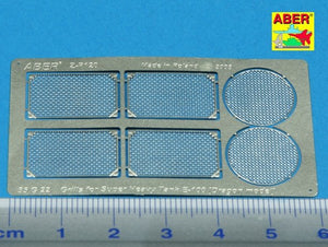 Aber 35G22 Grilles for german super heavy tank E-100 1/35 – imagen 2