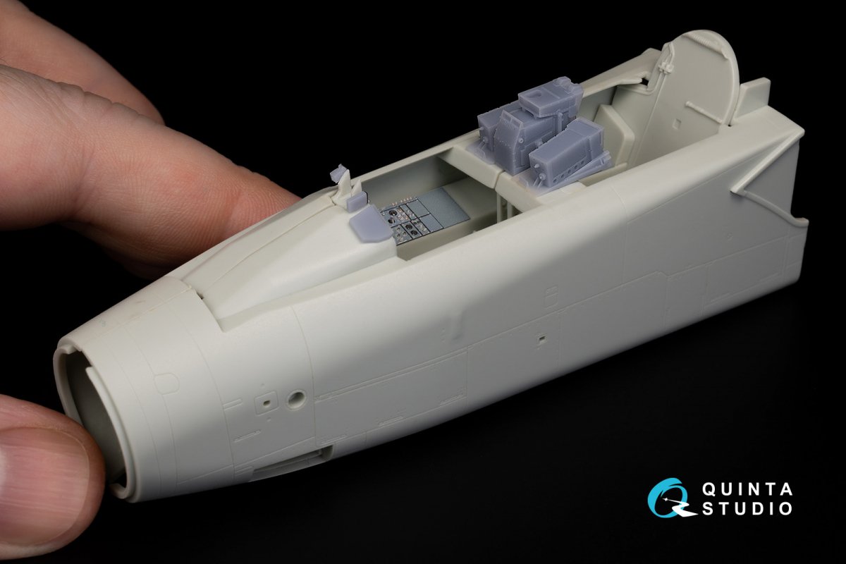 Quinta Studio QD+48263 Tornado GR.4 3D-Printed &amp;amp; coloured Interior on decal paper (Revell) (with 3D-printed resin parts) 1/48 – immagine 14