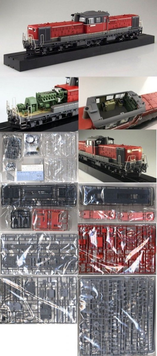 Aoshima 00998 Diesel locomotive DD51 Super Detail 1/45 – immagine 2
