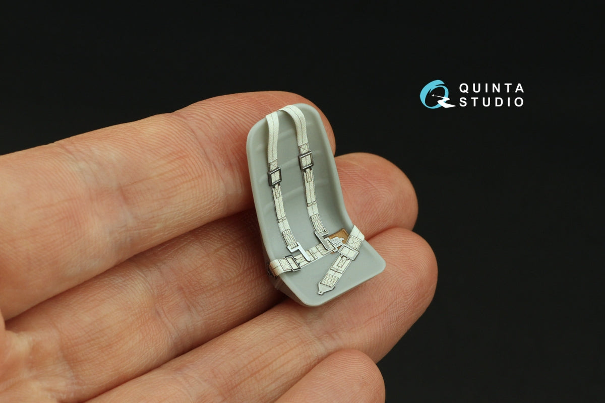 Quinta Studio QR+32034 WWII US fighter seat belts (with metal buckles) (All kits) 1/32 – imagen 5