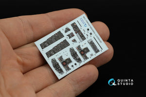 Quinta Studio QD48223 F-104S/ASA 3D-Printed &amp;amp; coloured Interior on decal paper (Kinetic) 1/48 – zdjęcie 4