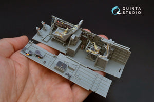 Quinta Studio QD32087 Ju87 D/G 3D-Printed &amp;amp; colored Interior on decal paper (Trumpeter) 1/32 – image 7