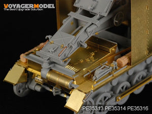 Voyager Model PE35313 WWII German 150mm s.IG.33(Sf) auf Pz.Kpfw.I Ausf.B Basic For DRAGON 6259 1/35 – zdjęcie 3