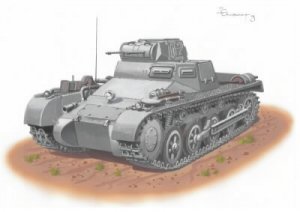 Attack 72864 PzKpfw I Ausf.A early production 1/72