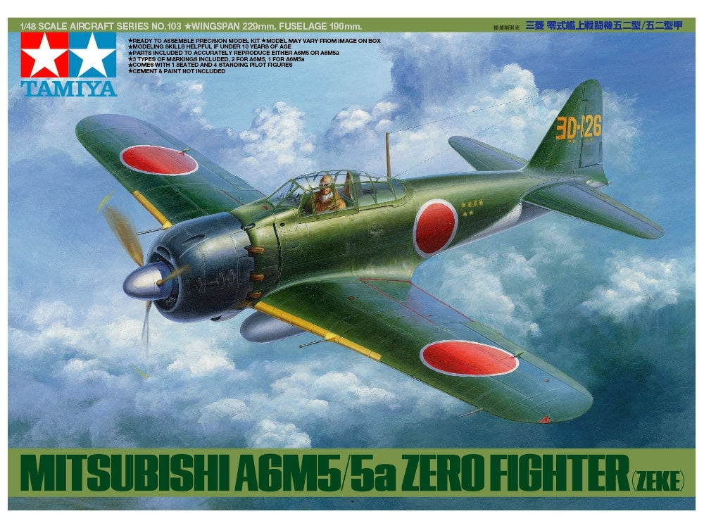 Tamiya 61103 Mitsubishi A6M5/5a Zero 1/48 – Bild 2