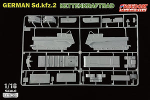 Freedom 16001 Sd.Kfz. 2 Kettenkraftrad Typ HK 101 1/16 – immagine 7