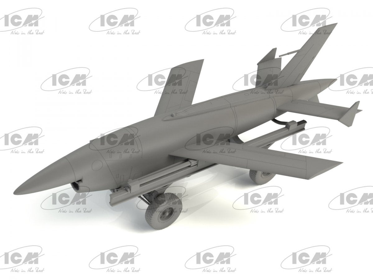 ICM 48401 BQM-34A (Q-2C) Firebee with trailer 1/48 – imagen 2