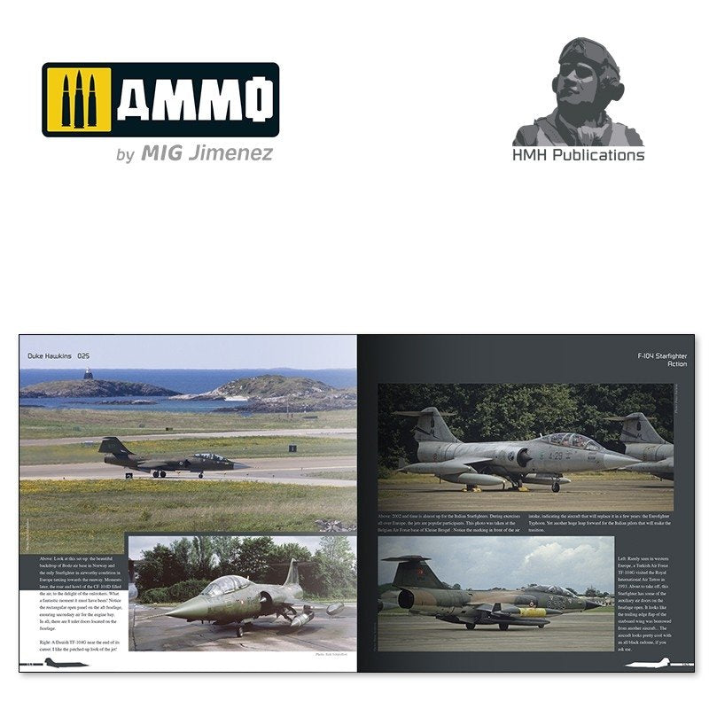 HMH Publications DH-025 Lockheed F-104 Starfighter Flying in Air Forces around the World ( English version ) – Bild 7